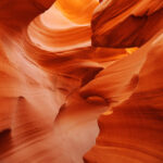 Lower Antelope Canyon in the Navajo Reservation near Page, Arizona USA