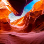 Lower Antelope Canyon in the Navajo Reservation near Page, Arizona USA